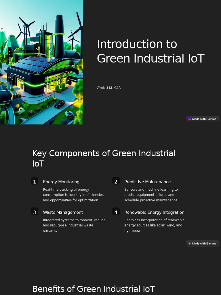 Introduction To Green Industrial IoT | PDF | Internet Of Things ...