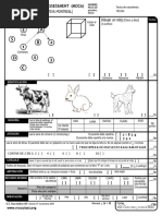 Moca Basic Spanish Test PDF | PDF