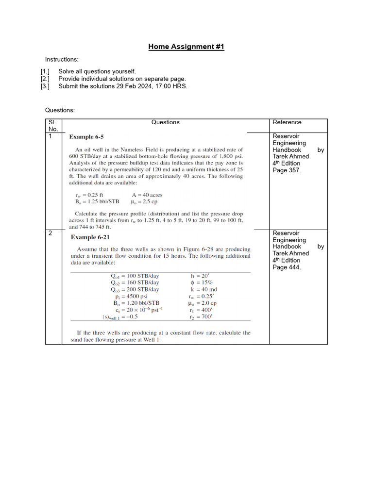 Home Assignment #1 Instructions | PDF