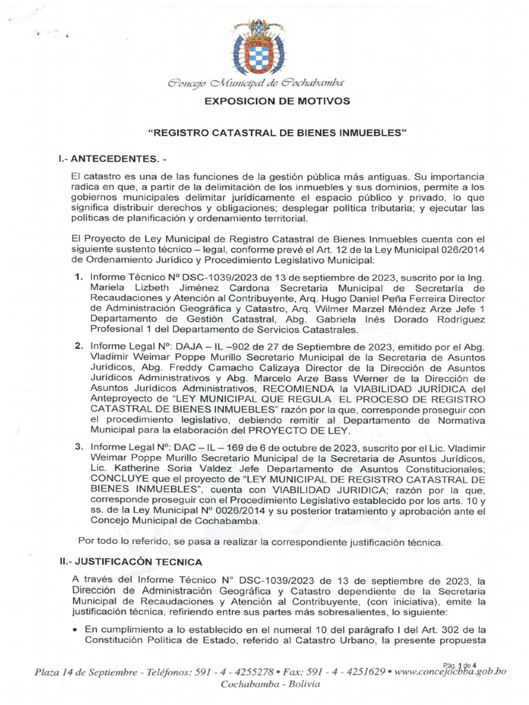 Ley 1373 2023 | PDF