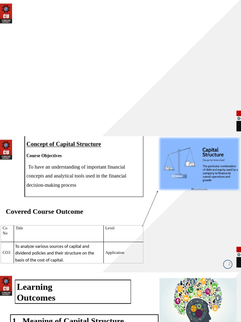 Understanding Capital Structure Factors | PDF | Capital Structure ...