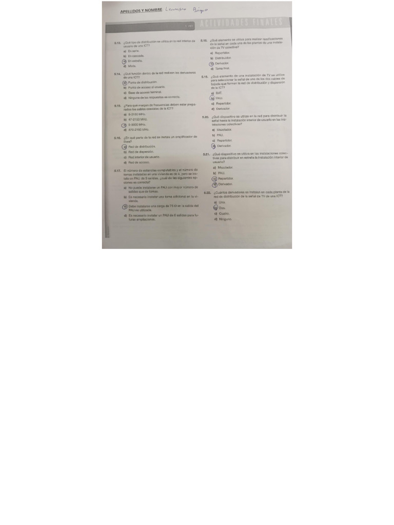 Test Final 5 | PDF