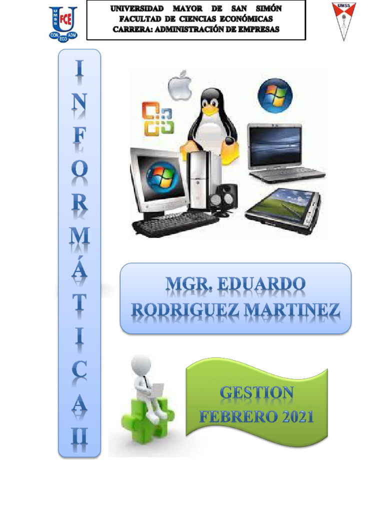 3. Texto Informatica II | PDF | Periférico | Bases de datos