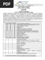 Interpretação do Teste HTP: Conceitos-chave | PDF | Vermelho | Tempo