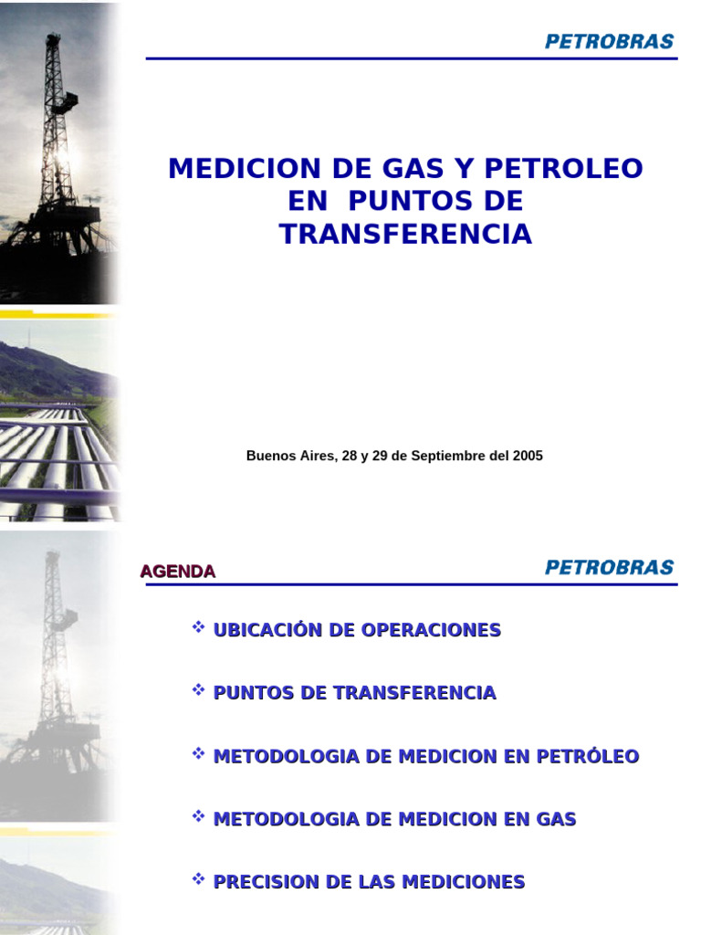 PETROBRAS - Medici - N de Gas y Petr - Leo en Puntos Transf | PDF ...