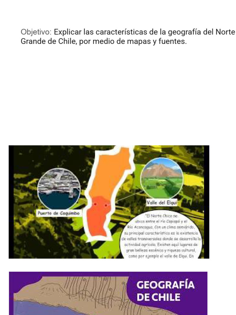 Geografía del Norte Grande de Chile | PDF