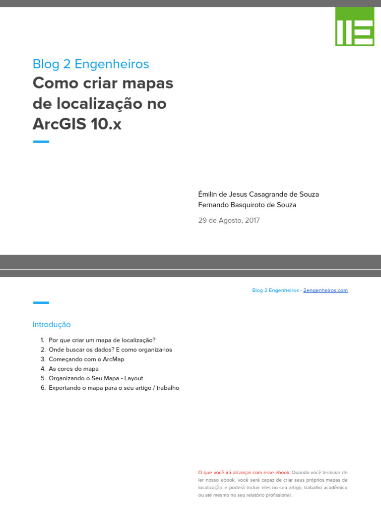 Criando Mapas no ArcGIS 10.x | PDF