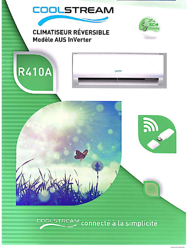 Plaquette - Coolstream R410 - INVERTER | PDF