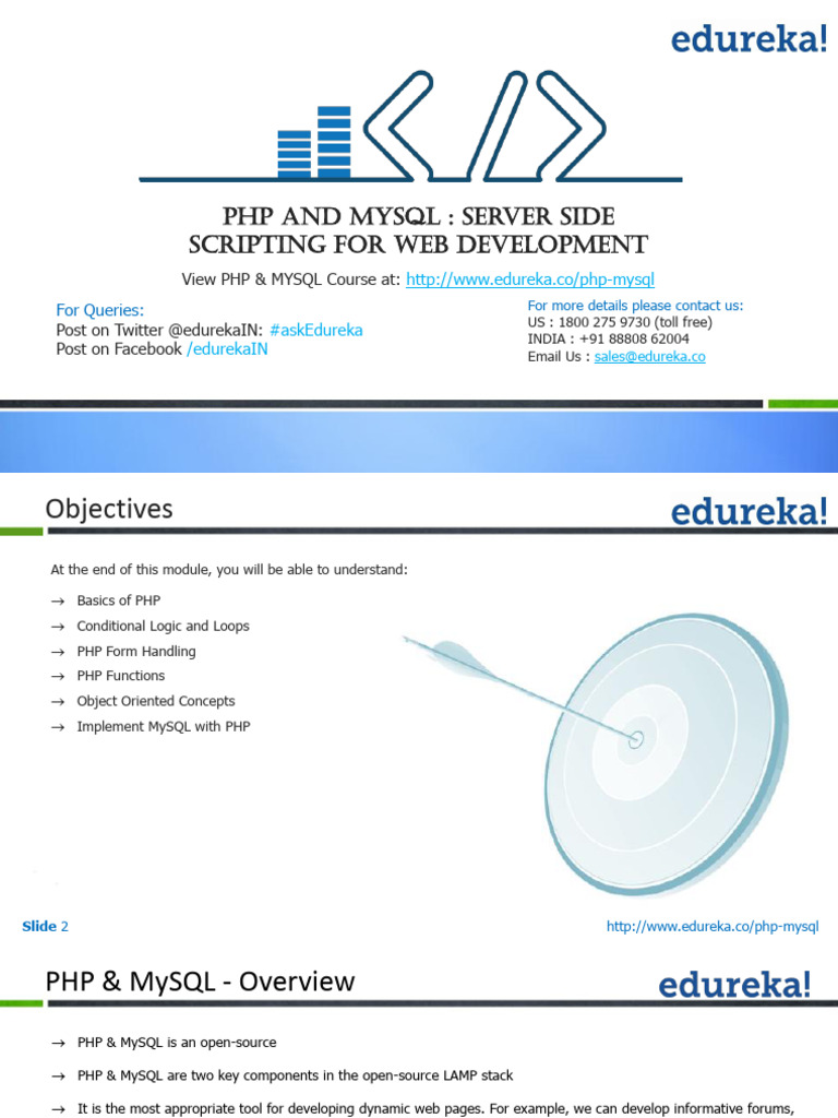 PHP & MySQL: Web Development Guide | PDF | Php | Class (Computer ...