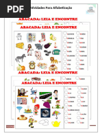 Apostila Método ABACADA para Imprimir | PDF | Sílaba | Alfabetização