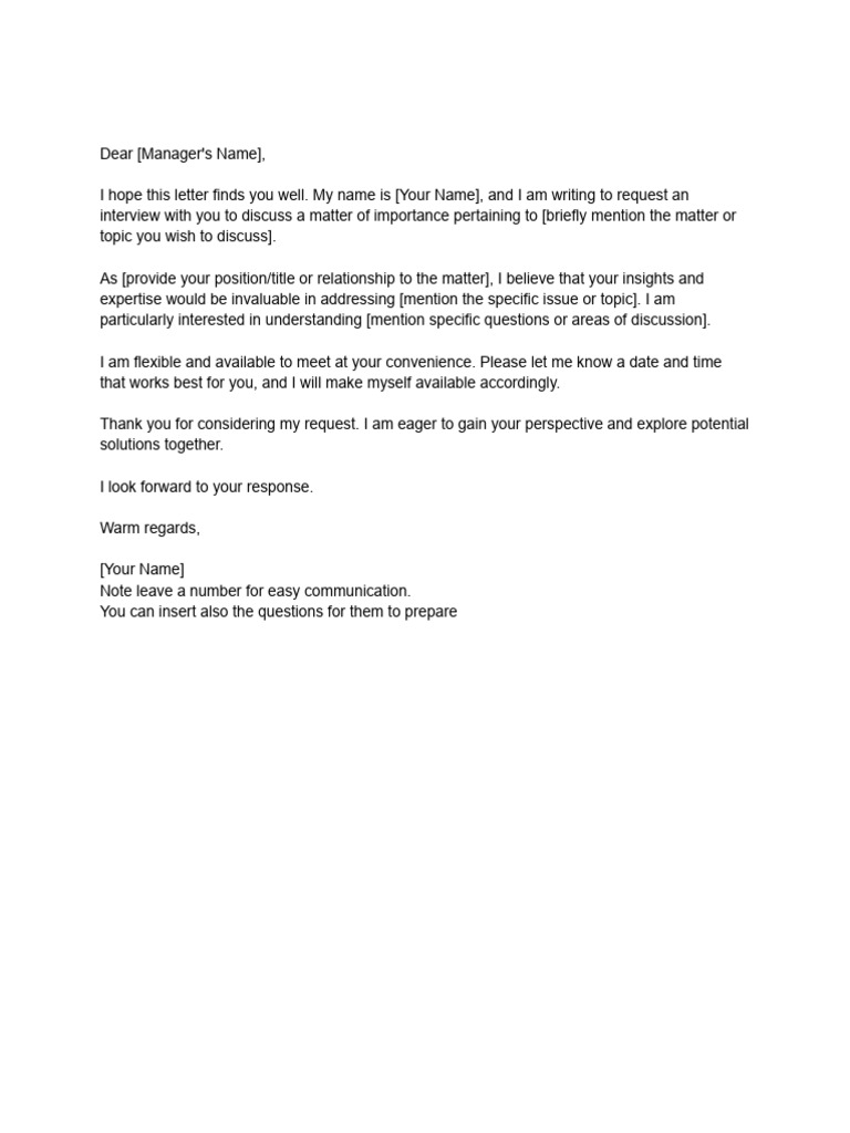 Request Letter Hbo | PDF