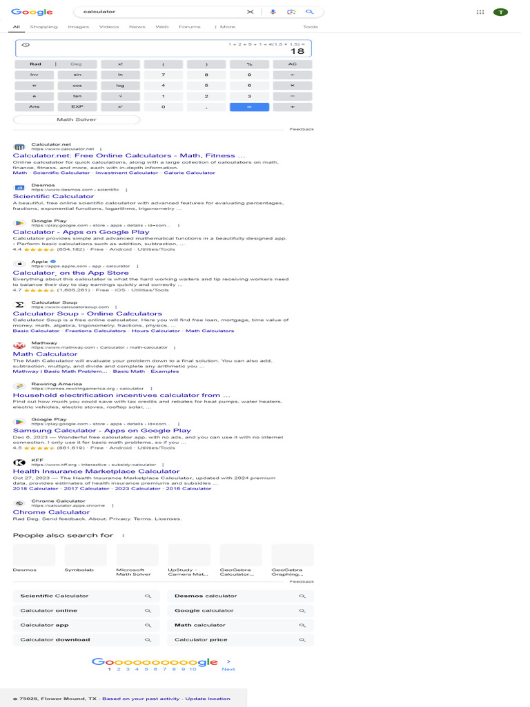 Online Calculators and Tools Overview | PDF | Calculator | Google Play