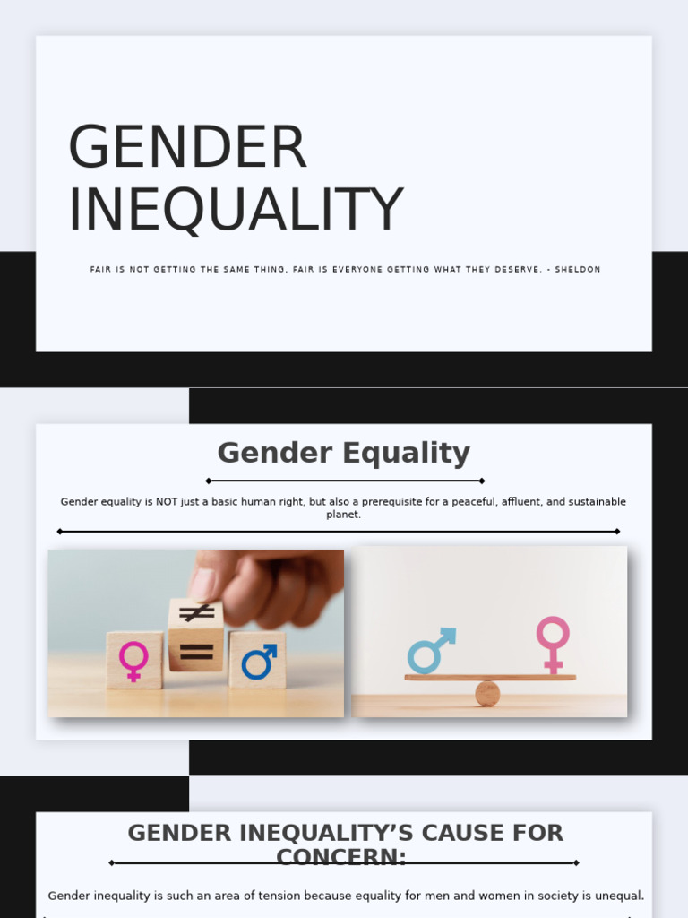 Gender Inequality 2.0 | PDF