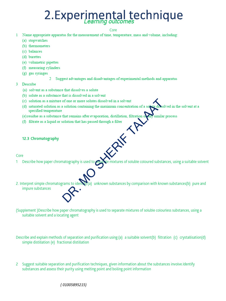 Separation Techniques in Chemistry | PDF | Solubility | Distillation