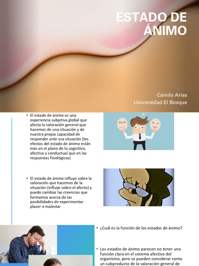 Estado de Ánimo | PDF