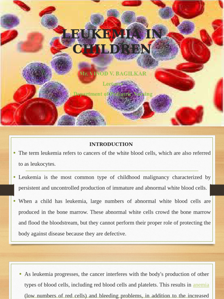 Leukemia | PDF | Leukemia | White Blood Cell
