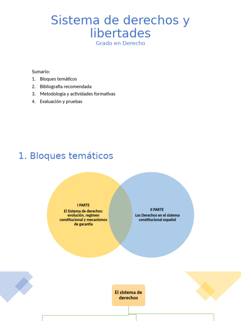 Sistema de Derechos en Derecho Constitucional | PDF | Caso de ley ...