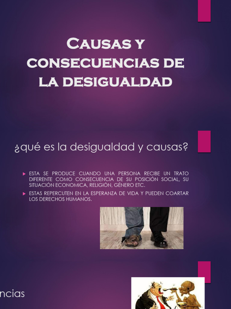 Desigualdad en México: Causas y Consecuencias | PDF