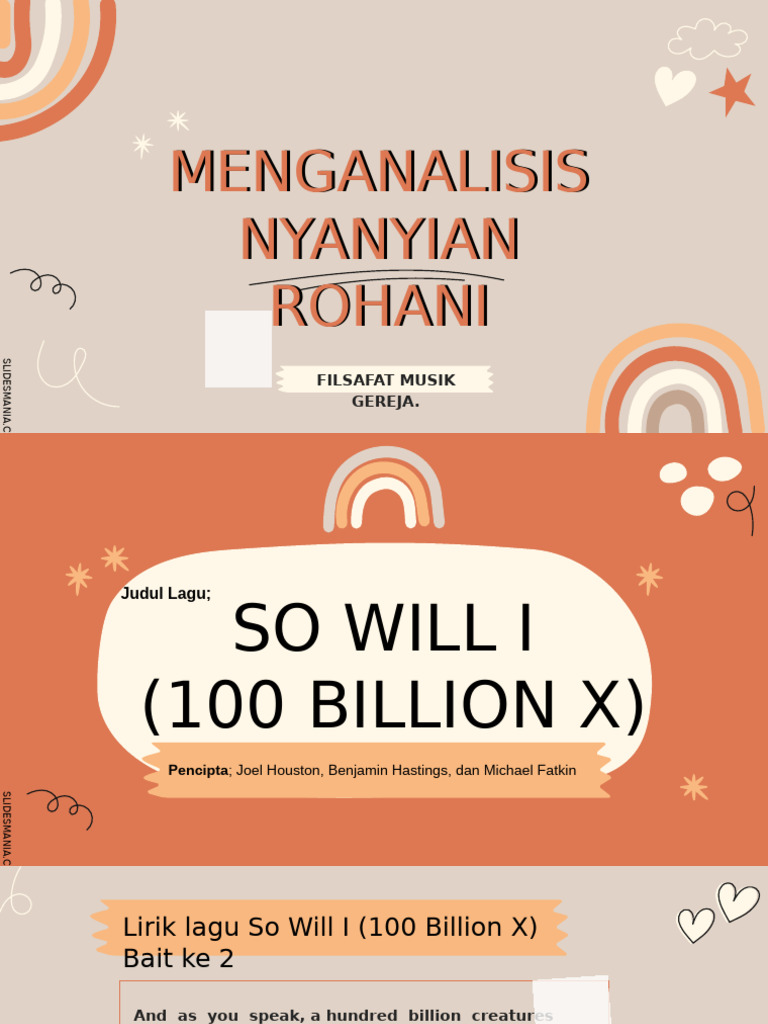 Filsafat Ilmu Nyanyian Rohani | PDF