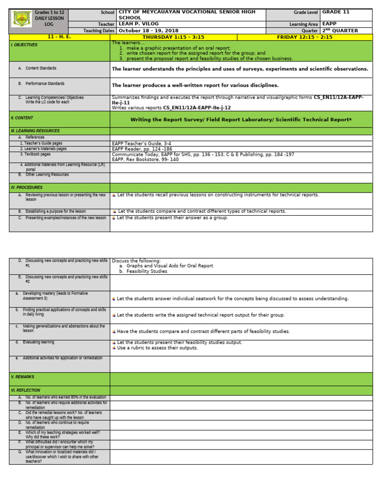 20thweekDLL EAPP | PDF | Cognition | Learning