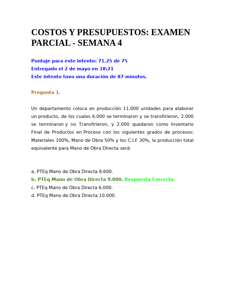 Costos y Presupuestos | PDF | Presupuesto | Economias