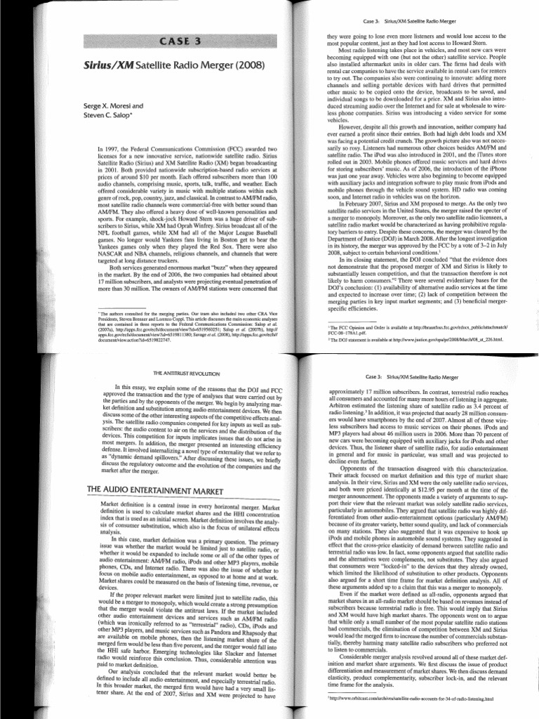 Sirus XM | PDF