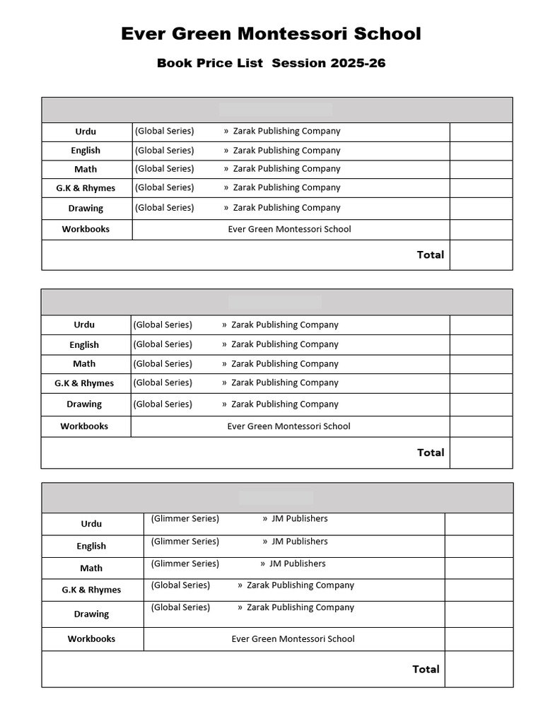 Book Price List Final PDF | PDF