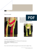 Post It Scarf