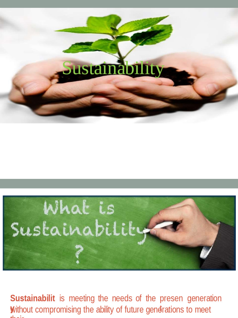 Understanding Sustainability Concepts | PDF | Sustainability | Recycling