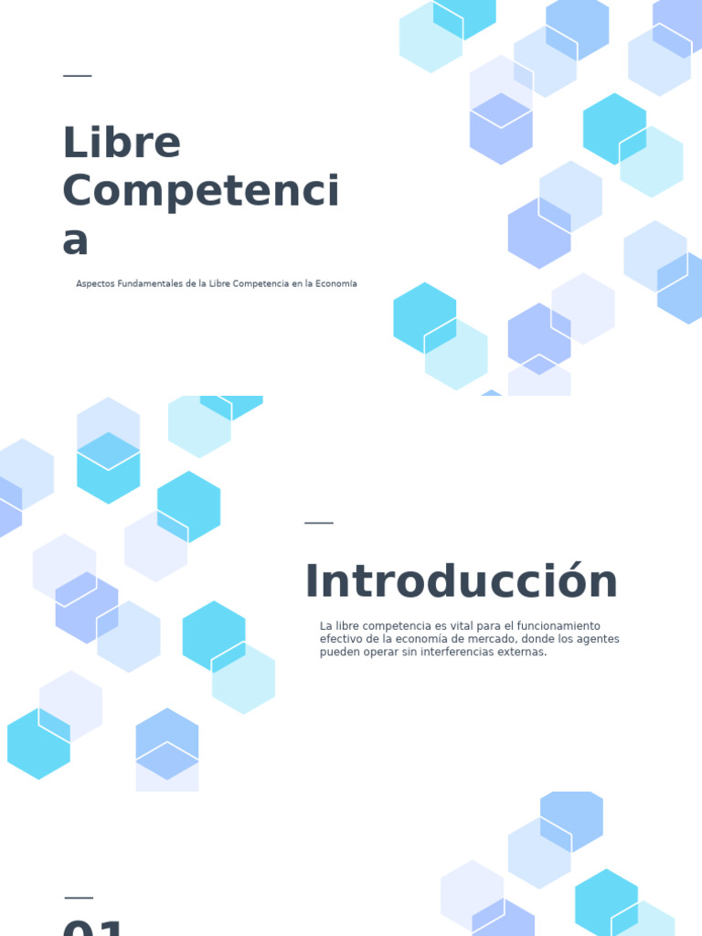 Aspectos Clave de la Libre Competencia | PDF | Inversiones | Mercado ...