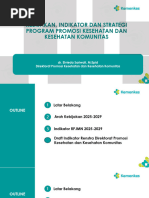 RPJMN Kesehatan 2025-2029: Kebijakan dan Target | PDF