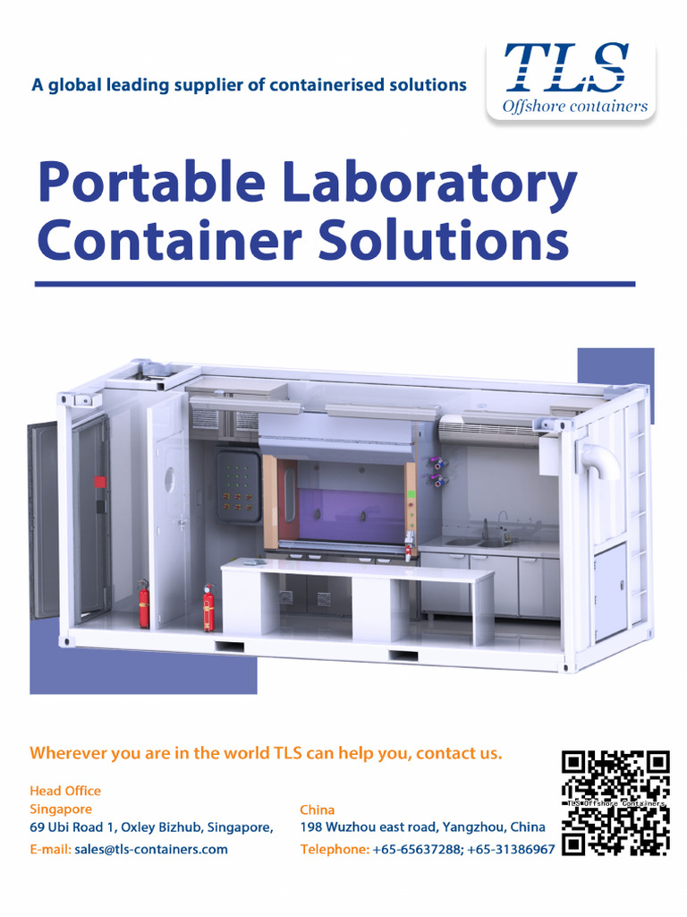 Offshore Laboratory Container Solutions-tls Foffshore Containers | PDF