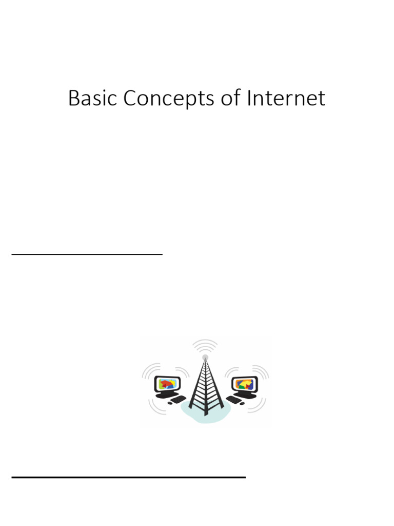 Overview of Internet Basics | PDF | Computer Network | Internet Access