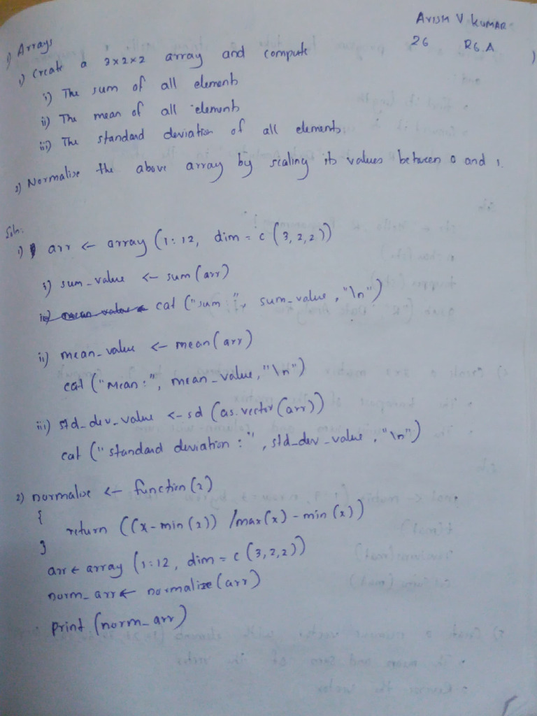 Data Normalization and Analysis Techniques | PDF