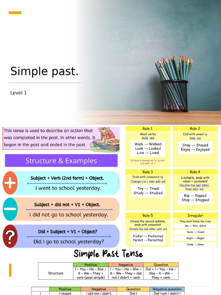 Simple Past | PDF