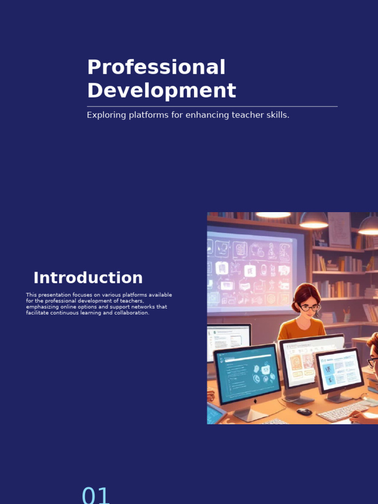 Teacher Professional Development Platforms | PDF | Mentorship | Teachers