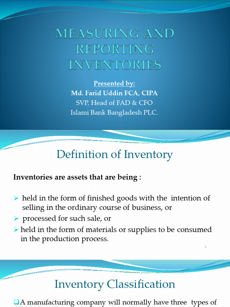 Inventory Accounting Methods Explained | PDF | Cost Of Goods Sold ...