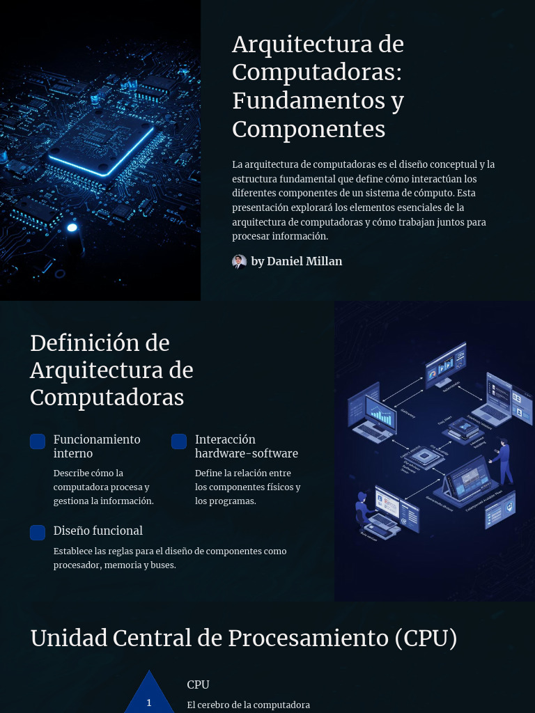 Fundamentos de Arquitectura de Computadoras | PDF | Hardware de la ...