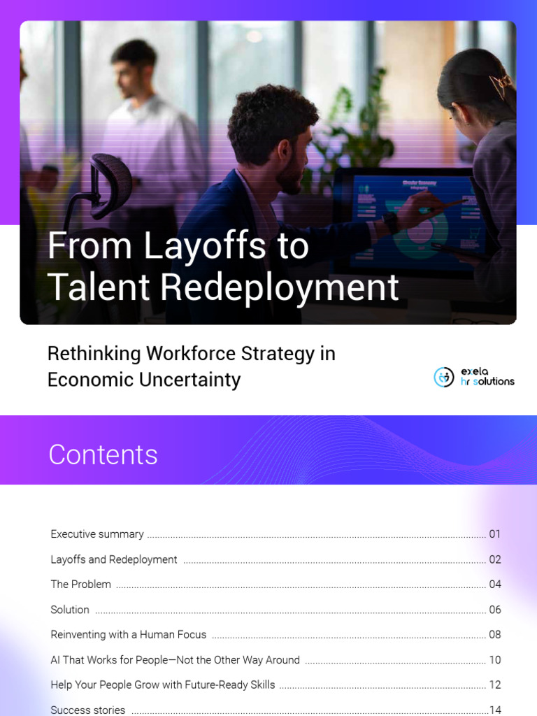 Talent Redeployment Strategies for 2025 | PDF | Layoff | Employment