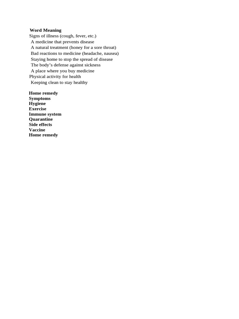 Vocabulary Words 2 Weeks) 2 | PDF