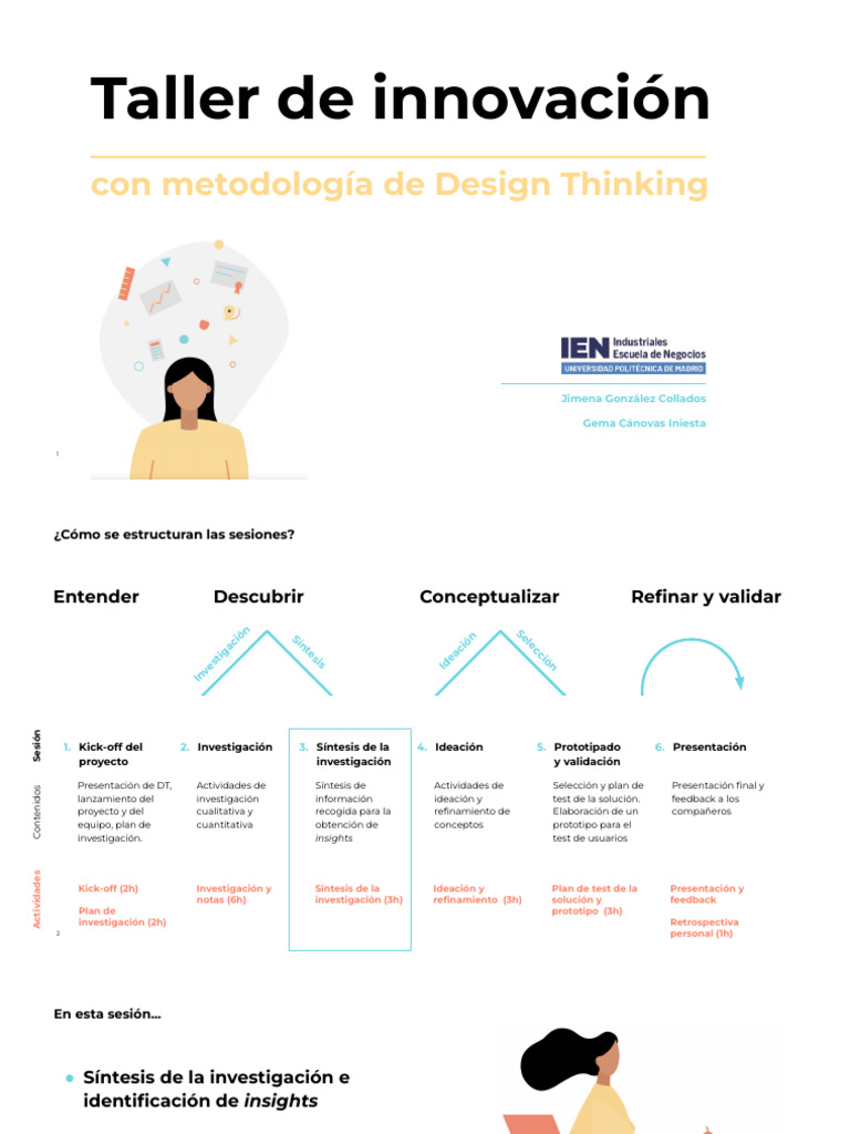 Taller de Innovación: Design Thinking | PDF