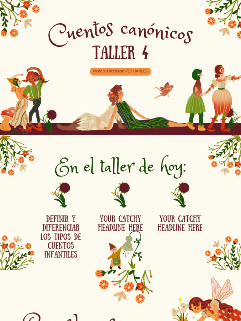 Tipos de Cuentos Infantiles: Análisis | PDF | Cuentos | Literatura infantil