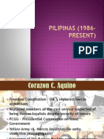 Pilipinas (1986 Present)
