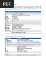 Download basic shortcut keys microsoft products by Banhi SN8433298 doc pdf