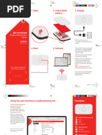 Vodafone Mobile Wi-Fi R216 Setup Guide | PDF | Wi Fi | Password
