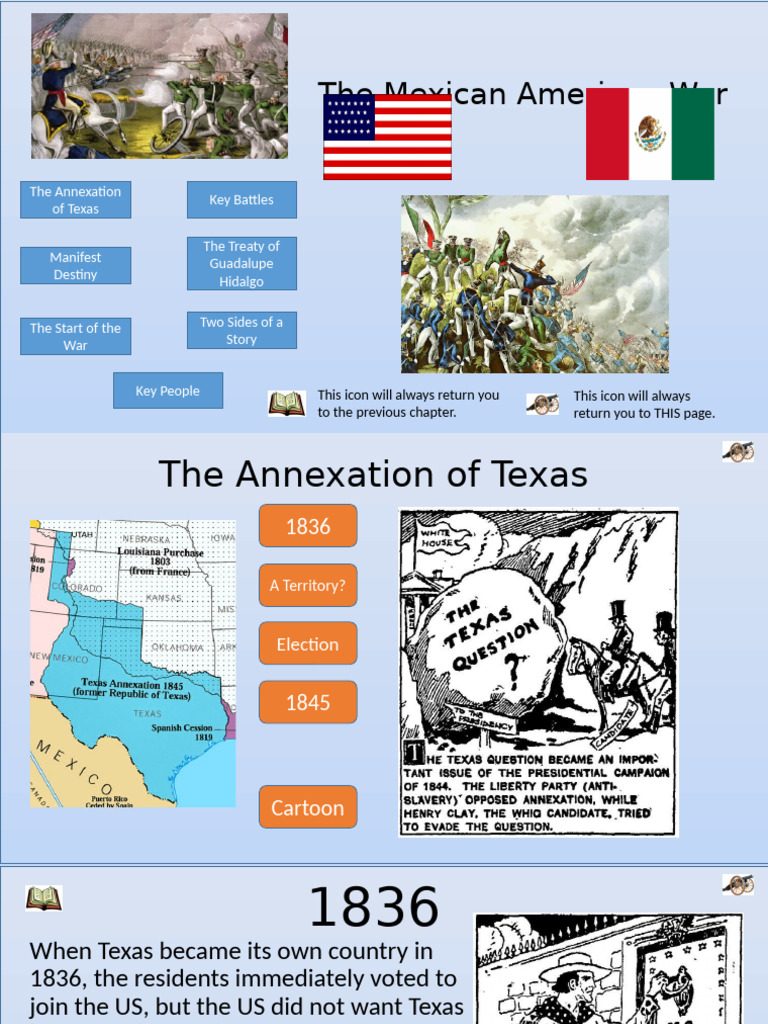 Overview of the Mexican American War | PDF | Mexican–American War ...