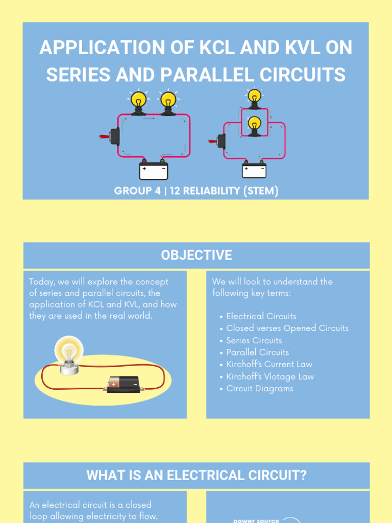 KCL and KVL in Series and Parallel Circuits | PDF | Series And Parallel ...