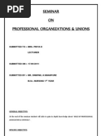 Download Professional Organization in nursing by swapnil3250 SN84334374 doc pdf