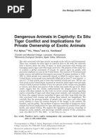 Download 2003 Tilson Zoo Biology Dangerous Tigers in Captivity by Andrea Echeverry SN84335147 doc pdf