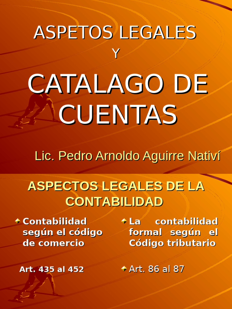 Aspectos Legales y Cuentas Contables | PDF | Contabilidad | Dinero